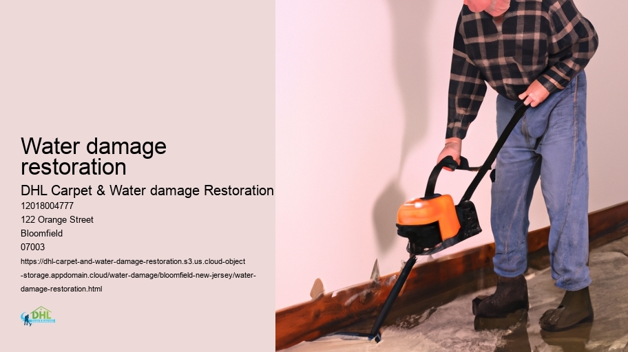 Water damage restoration